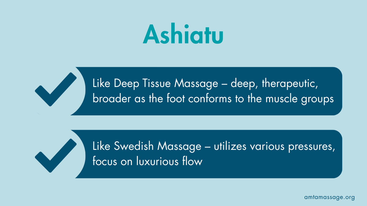 description of ashiatsu massage